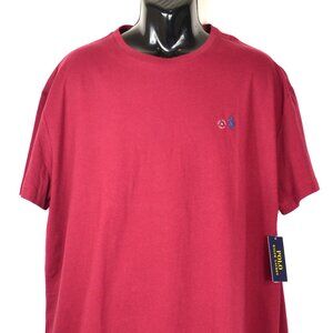 Polo Ralph Lauren Men's Size XL Burgundy Crew Neck T Shirt NWT